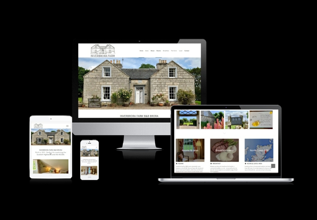 Web Design Brora Sutherland Partnership Solutions Highland Websites